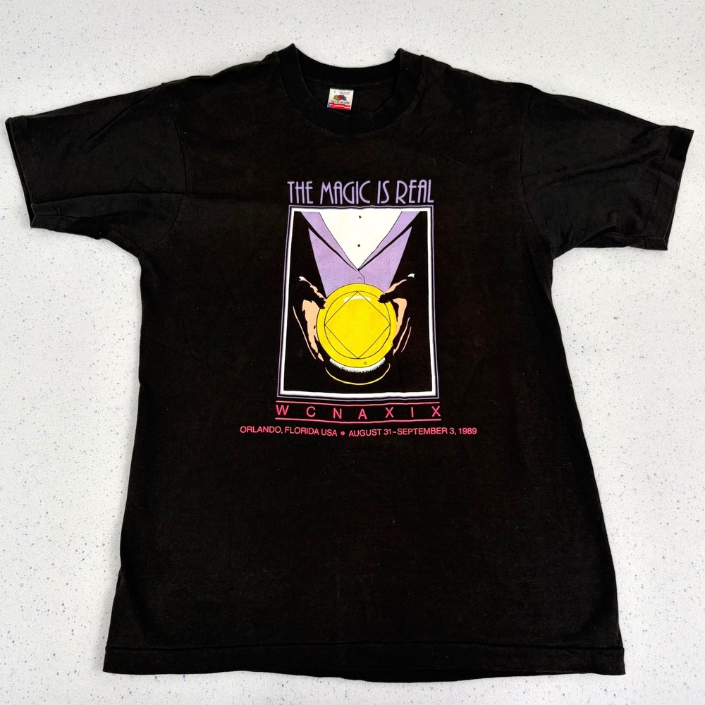 Vintage Narcotics Anonymous Shirt 1989 WCNA XIX Orlando Size L‎ 80's T-Shirt